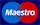 Maestro credit card icon